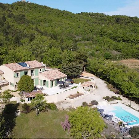 Magnifique Propriete Avec Vues Panoramiques Et Piscine Privee Villa Auribeau Luaran gambar